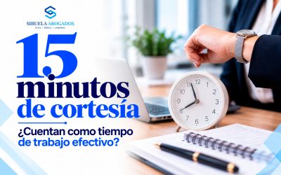 ¿Llegar 15 minutos tarde cuenta como tiempo de trabajo?